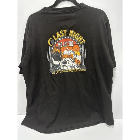 Morgan Wallen Somebody’s Problem Country Cowboy Boot T-Shirt XL Black Shirt New - Picture 4 of 8